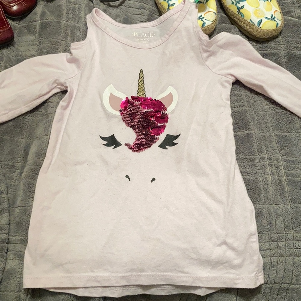 Children’s place long sleeve cold should shirt